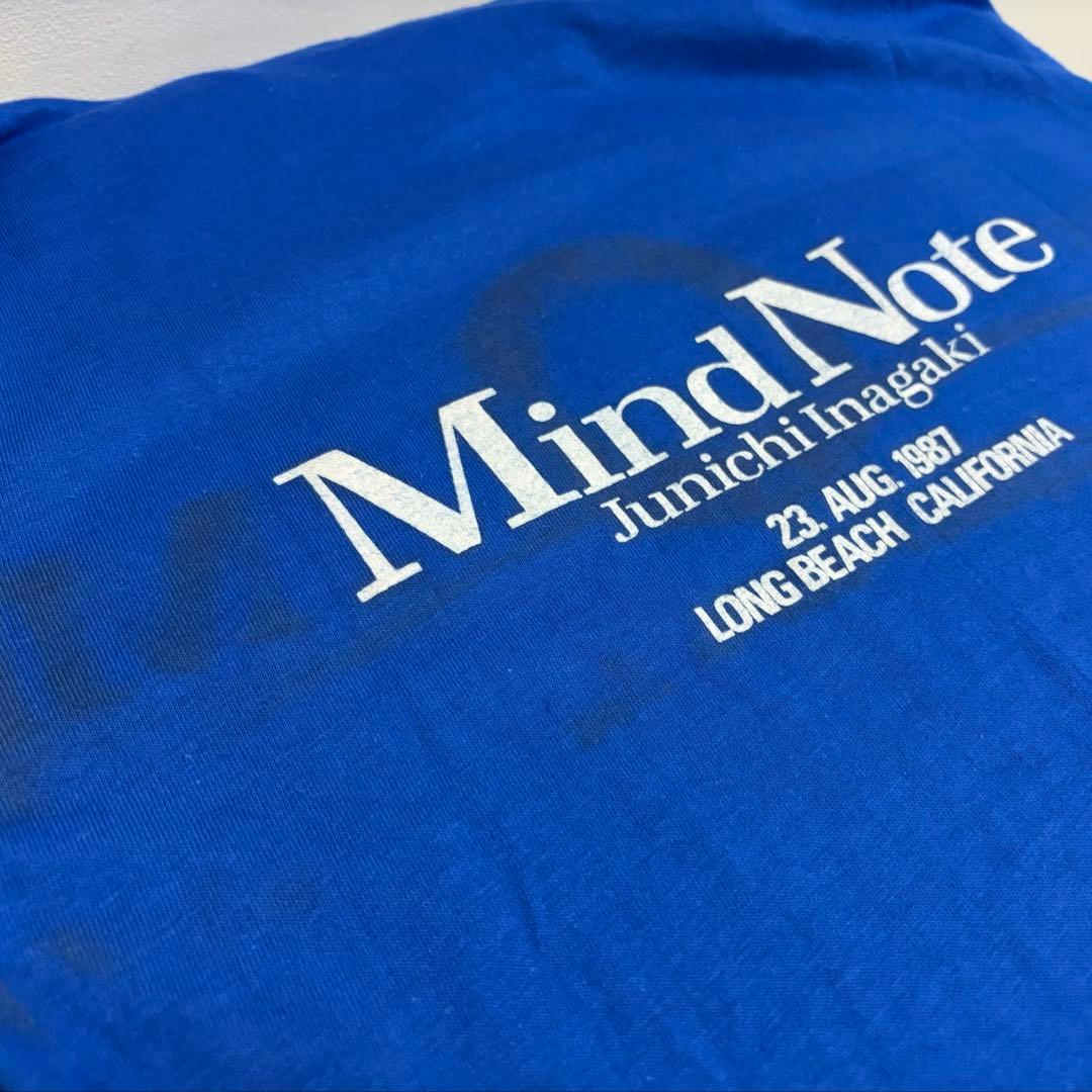 1987 稲垣潤一 Mind Note Junichi Inagaki Tシャツ