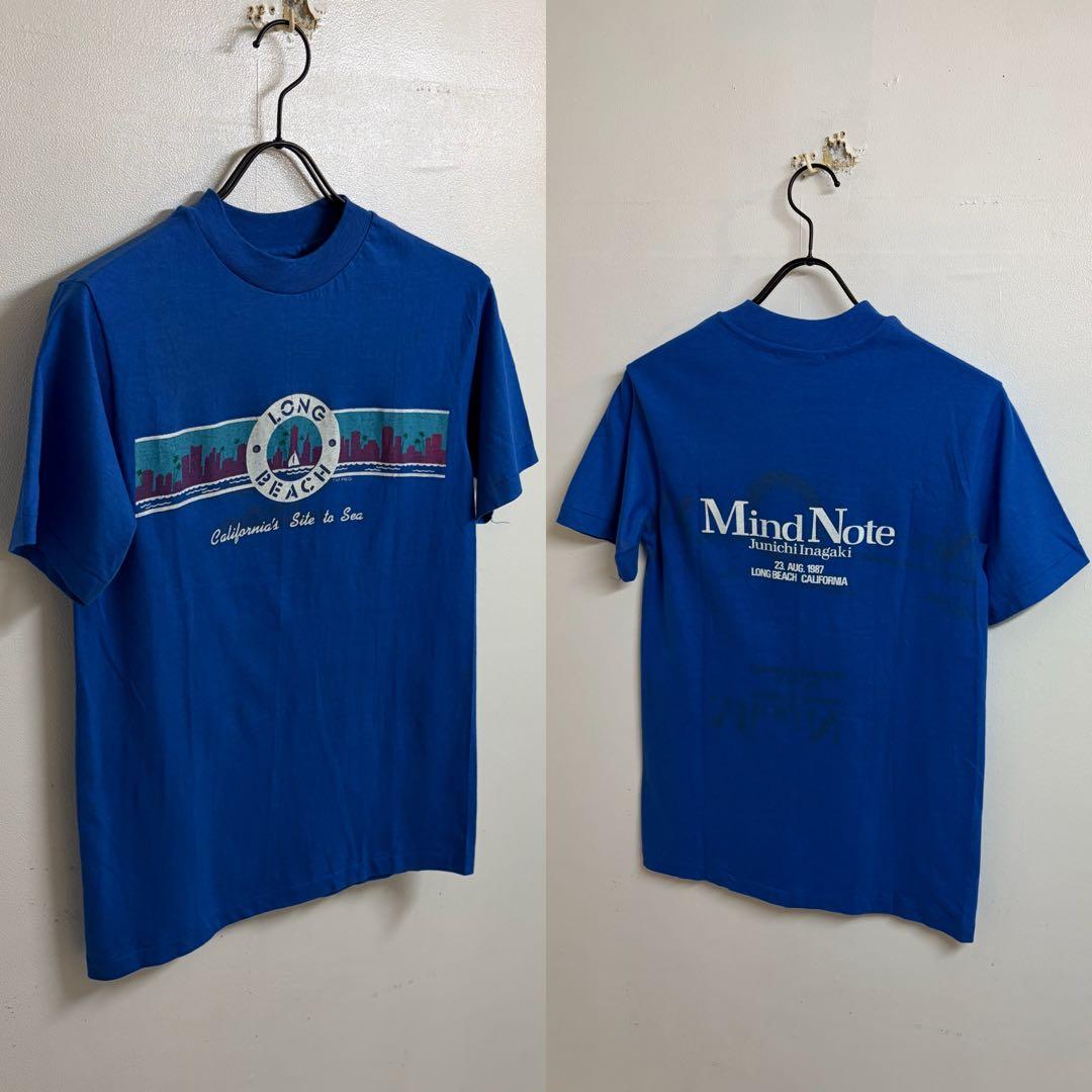 1987 稲垣潤一 Mind Note Junichi Inagaki Tシャツ