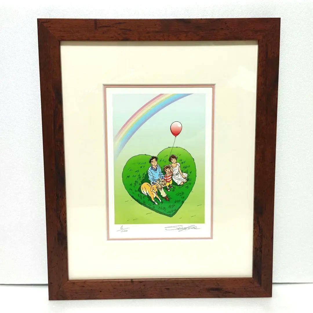 わたせせいぞう　TOMORROWの色　ジグレー　直筆サイン　エディション