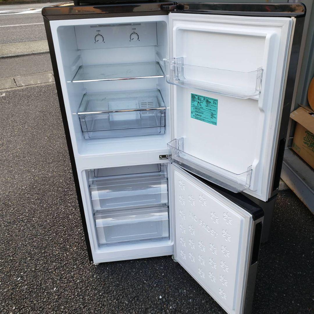 地域限定販売　家電3点セット　冷蔵庫、洗濯機、電子レンジ　銀色家電