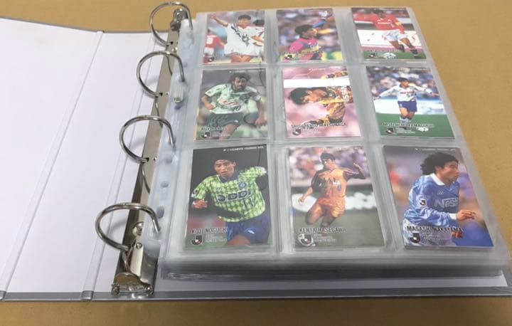 95カルビーJリーグカードレギュラーコンプリーセット 288枚+当たりカード3枚