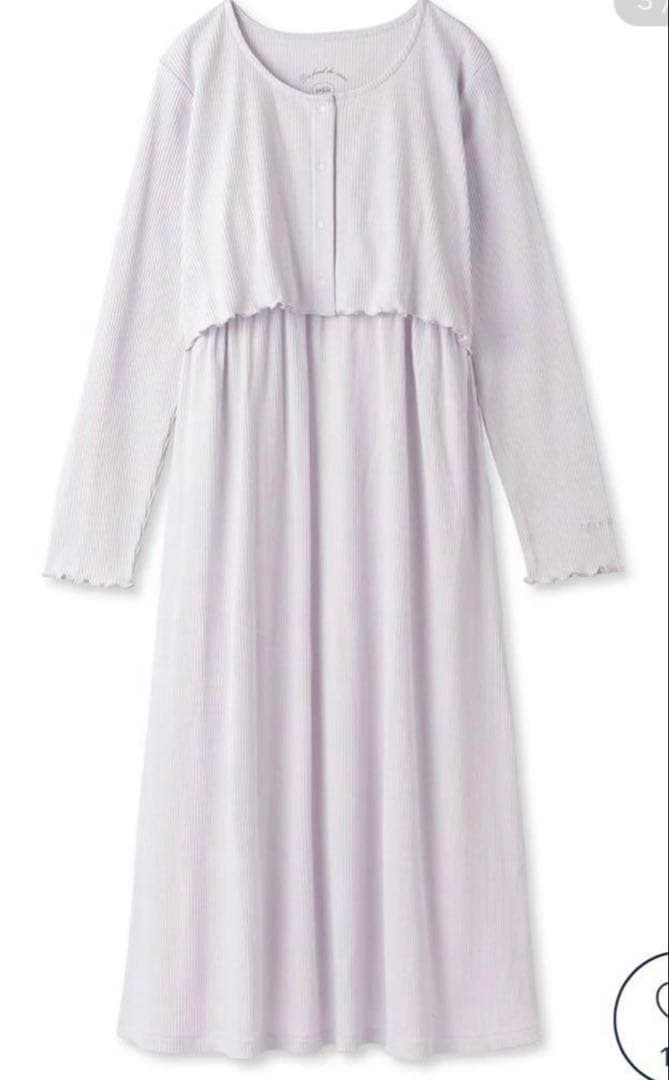 ジェラピケ マタニティリブワンピース