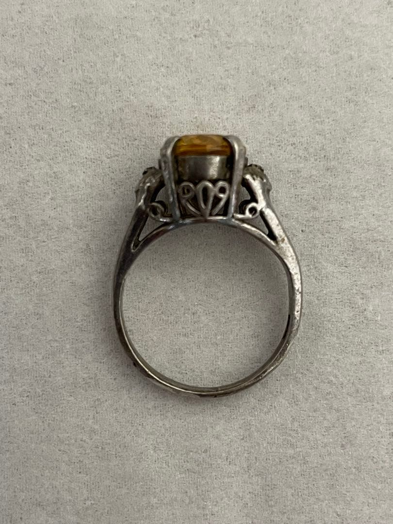 ふ*ろ様 18kリング石付き　カラット記載無し