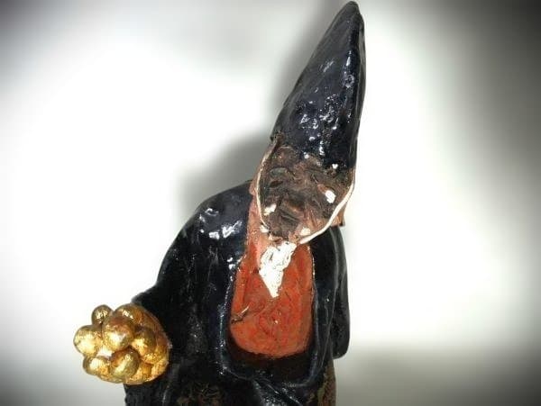 能 三番 輿 藤原朝臣房秀 能人形 陶器 置き物 骨董品 逸品 希少 在銘