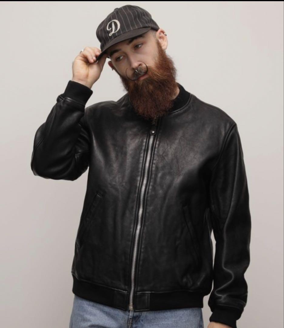 LEATHER JACKET BOWERY レザージャケット バワリー MA-1