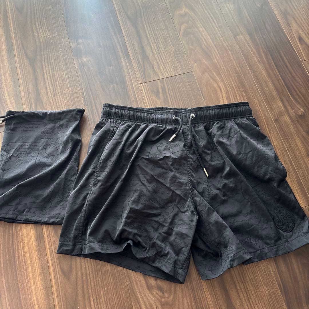 水着　ベルルッティ　レア物　Sほつれあり　通常使い問題なし　ブラック