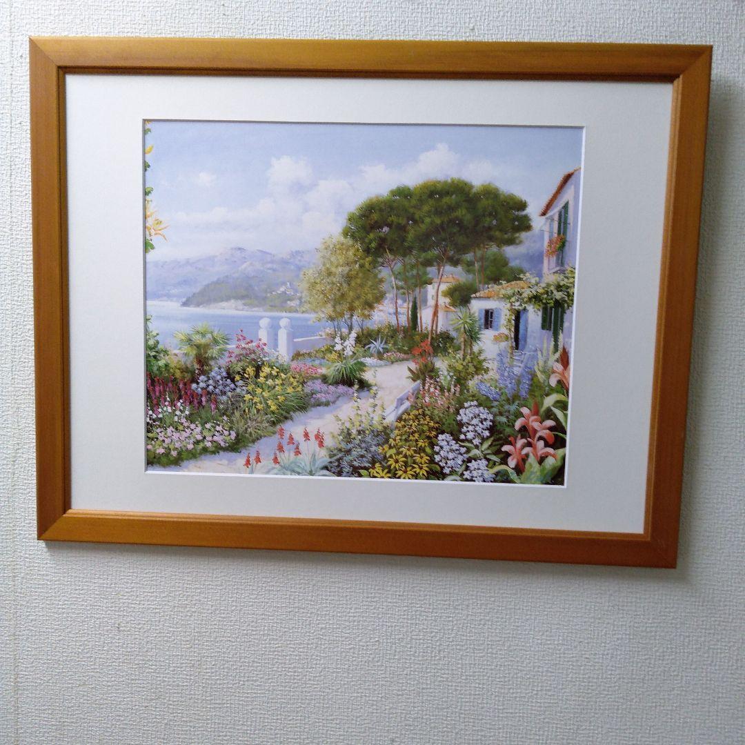 ポスター　横　特寸法　ピターモツツ　額装仕上げ品