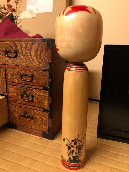 こけし  レトロ  特大サイズ  2本