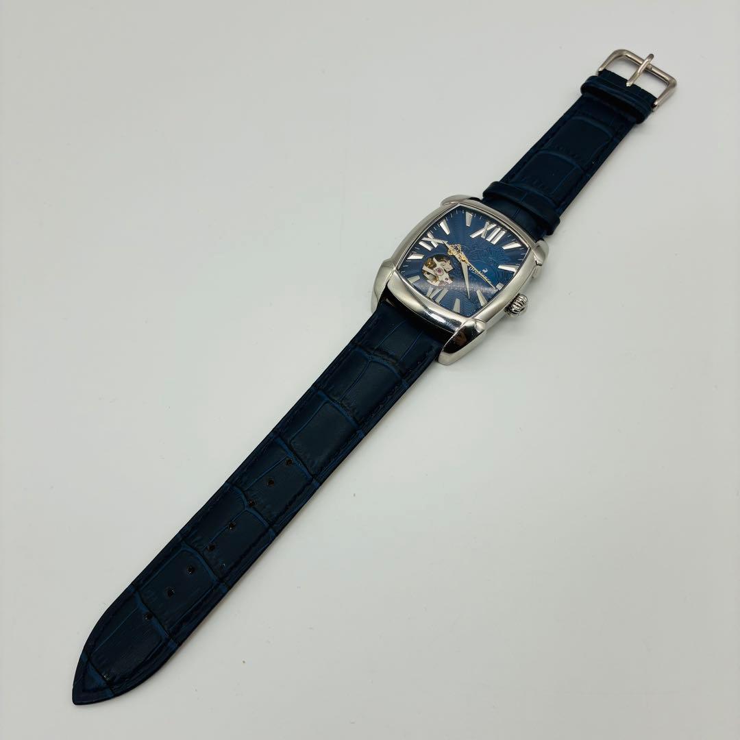 オロビアンコ 腕時計 自動巻き オープンハート 裏スケ 稼働品 ベルト新品