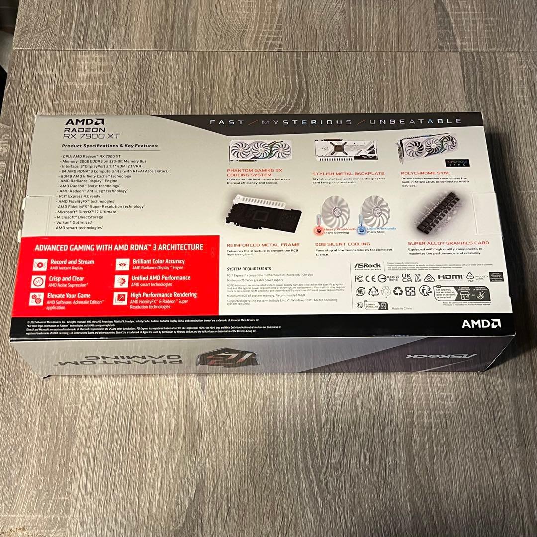 ASRock Phantom Radeon RX 7900 XT ジャンク