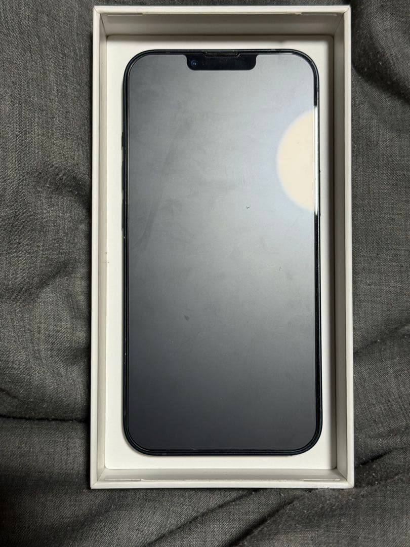 iPhone13 128BG ミッドナイト　フィルム、ケース付き