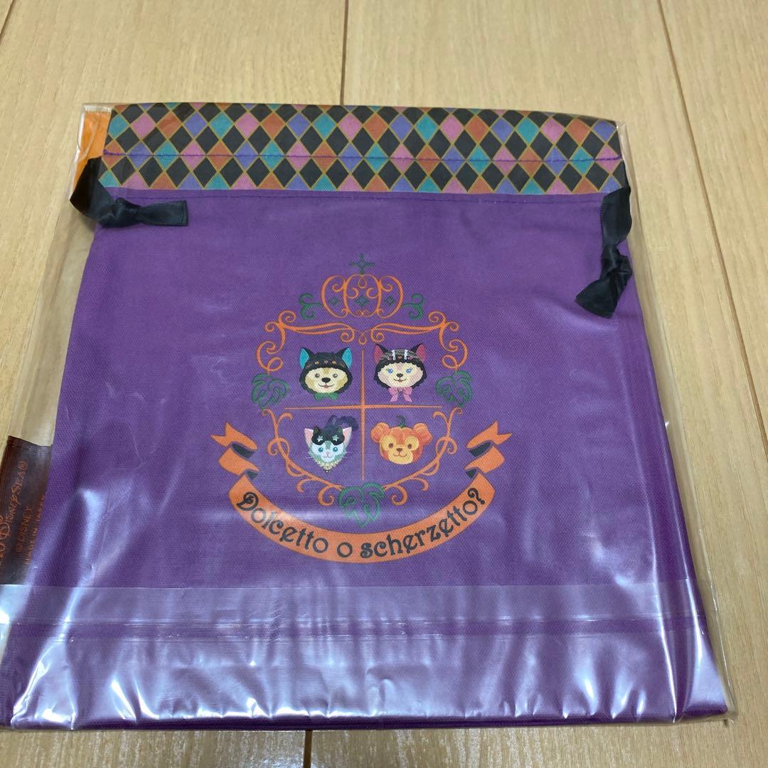 ディズニー　ポーチ　ダッフィー　ハロウィン　巾着