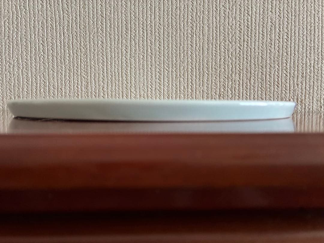 有田焼　渓山窯　染め付けナガスクジラ　プレート　皿