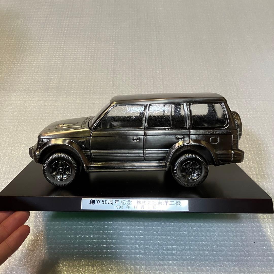 【未使用訳あり】東洋工機創立50周年記念　パジェロ　シガレットケース　記念品