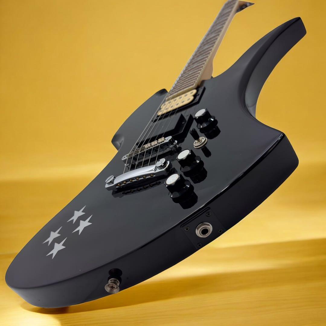 Bロゴ　BARCLAY バークレー モッキンバード エレキギター ブラック