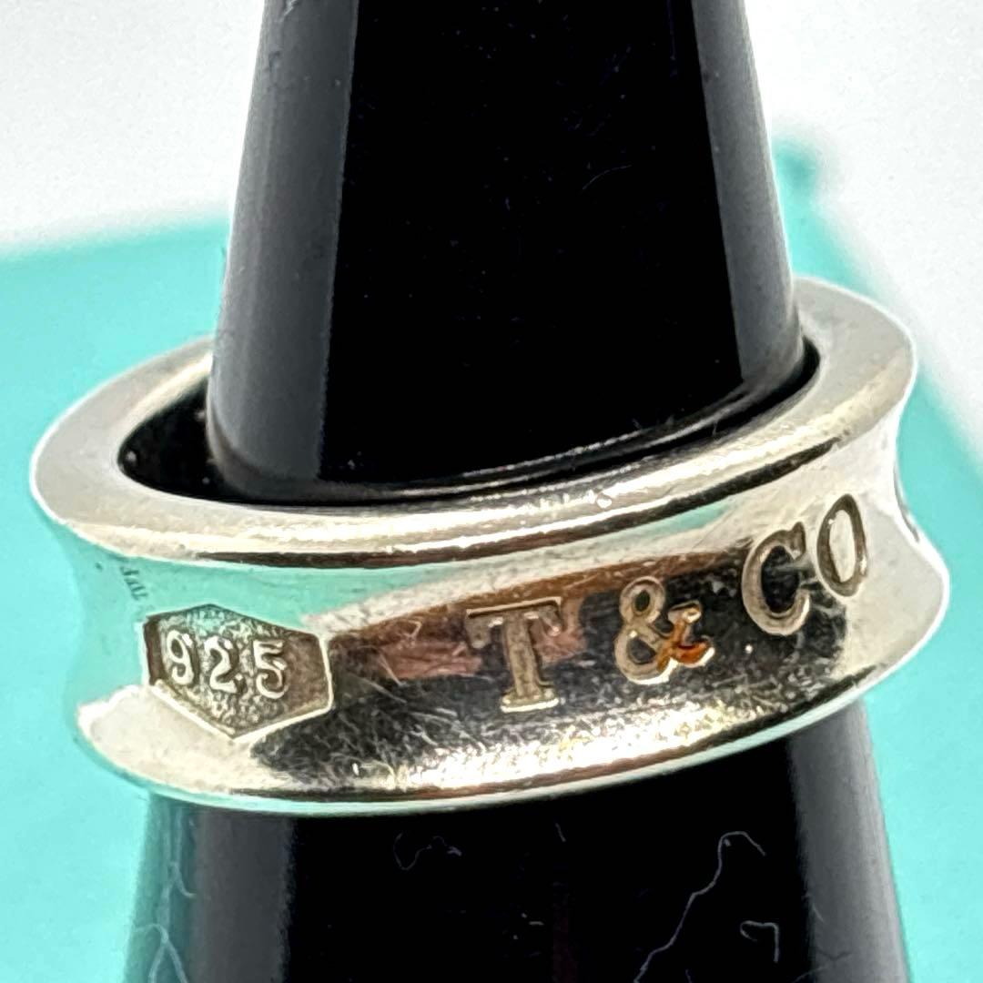 極美品 ティファニー ナロー リング9.5号 SV925 定番シルバー