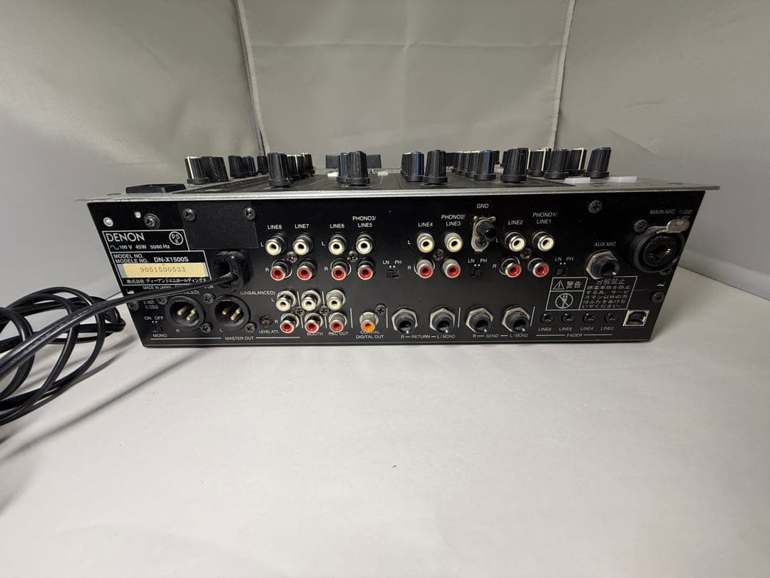 DENON DN-X1500S DJミキサー ジャンク品