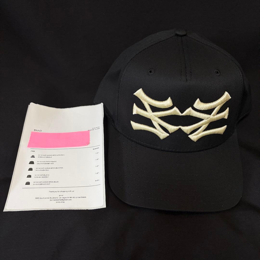 正規品 bnnd.（oMA）オマ CAP ブラック ニューエラ ダブルアイコン