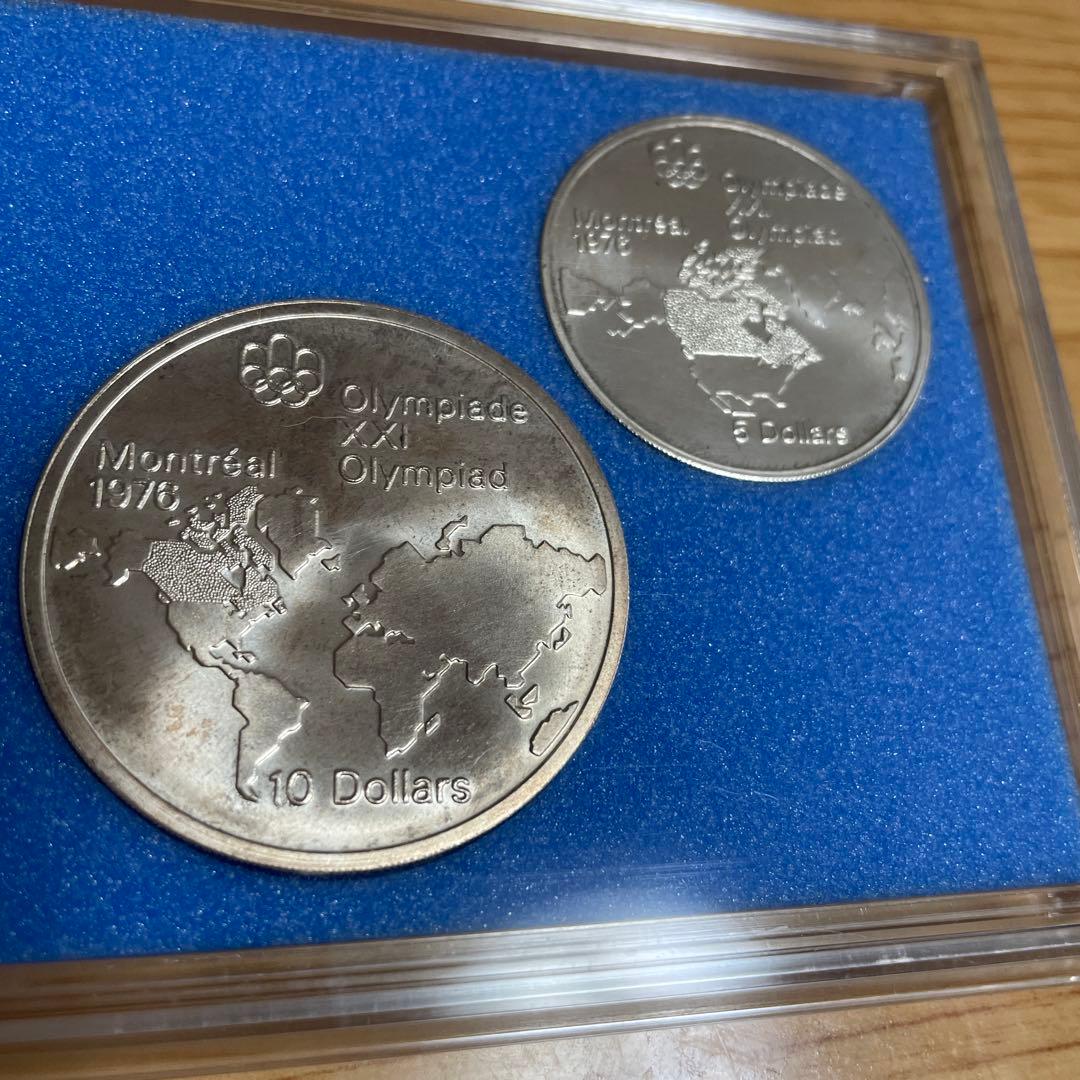 オリンピック　モントリオール大会記念銀貨