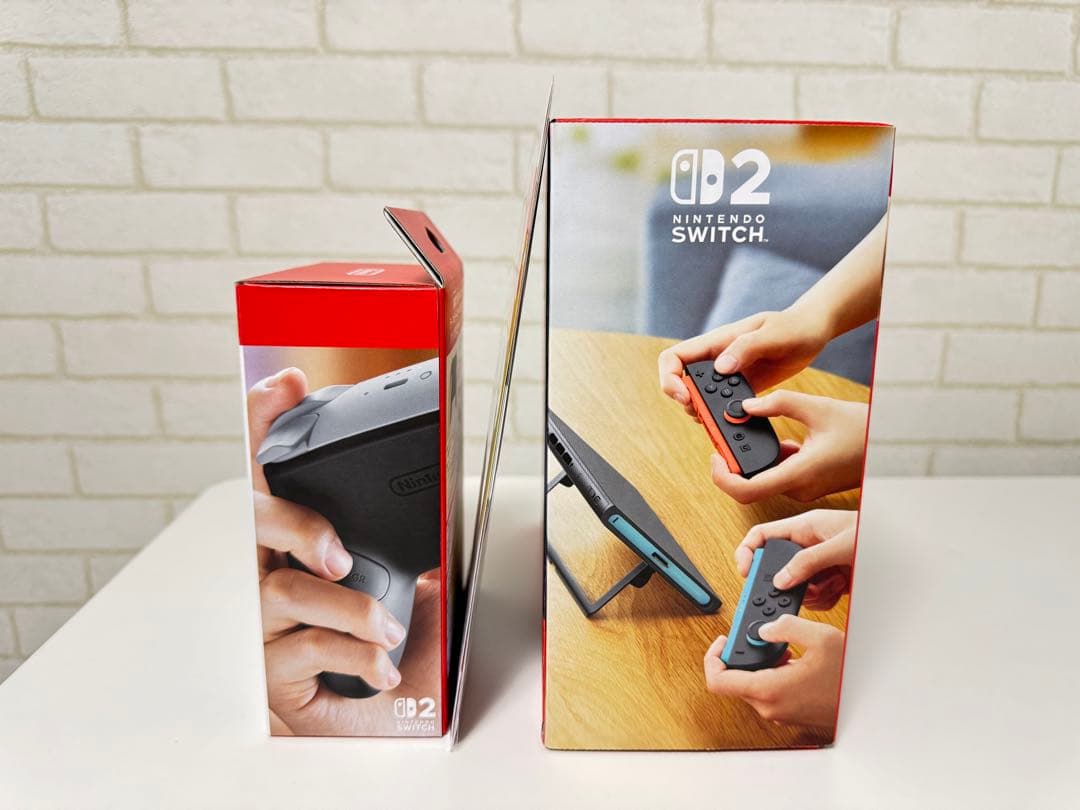 【未使用】Nintendo Switch2本体 + プロコン + 保護フィルム