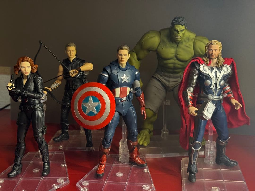 d*2様 フィギュアーツ　アベンジャーズ　figma ハルク　セット