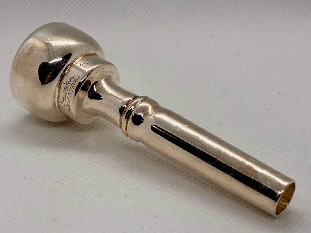 トランペットマウスピース Austin Custom Brass 2CS