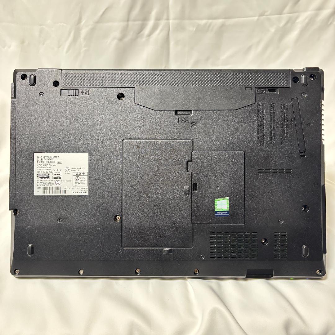 F07C【美品】15.6型FHD/i5第6世代/8GB/SSD512GB t