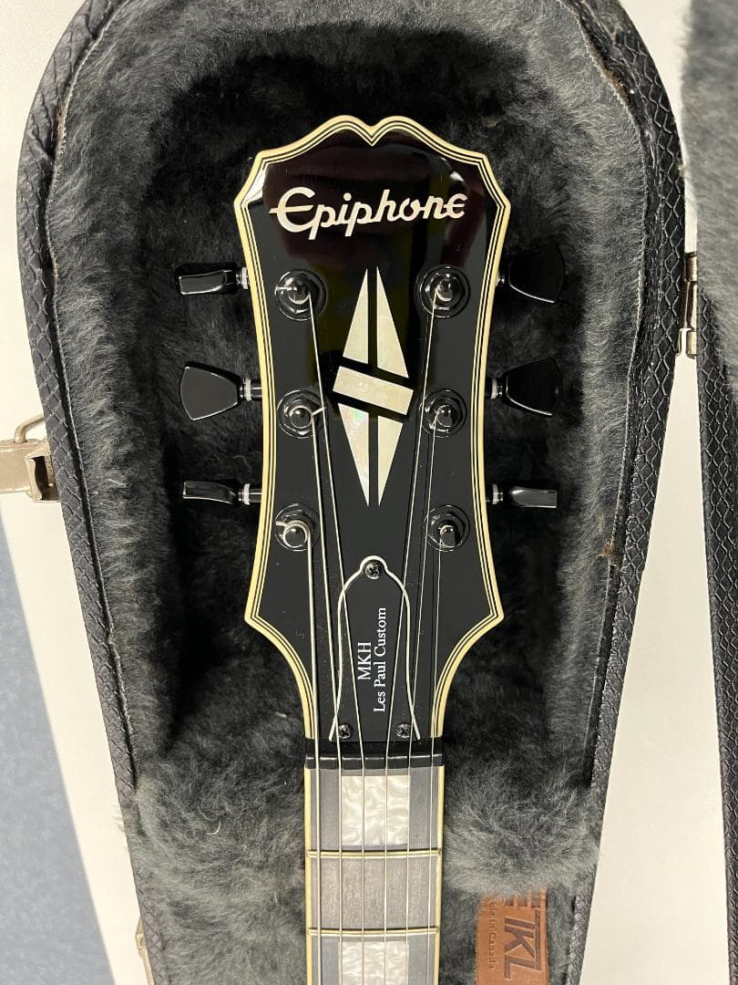 エピフォン カスタム ／　エボニー EMG