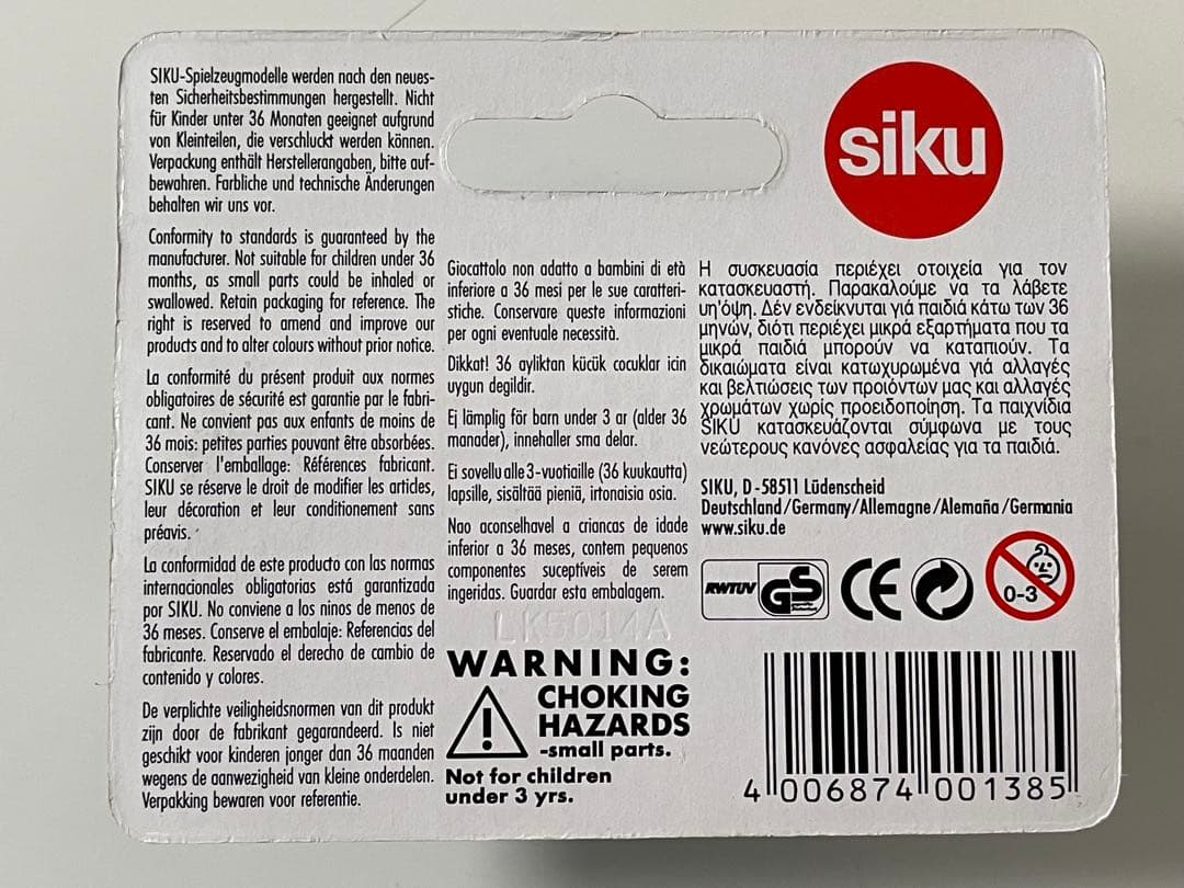 SIKU ジク F1 ザウバー C22/C23 ペトロナス スイススペシャル