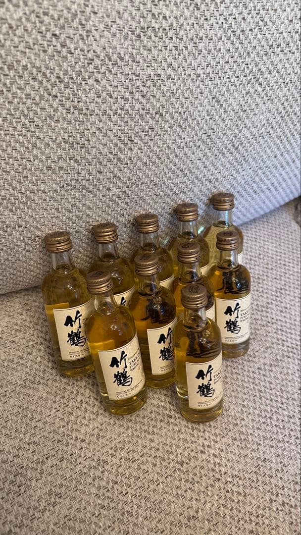 竹鶴 ピュアモルトウイスキー 50ml×10本