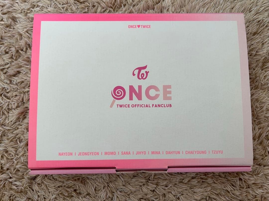 TWICE ONCE 1期 入会特典 グッズ 韓国FC