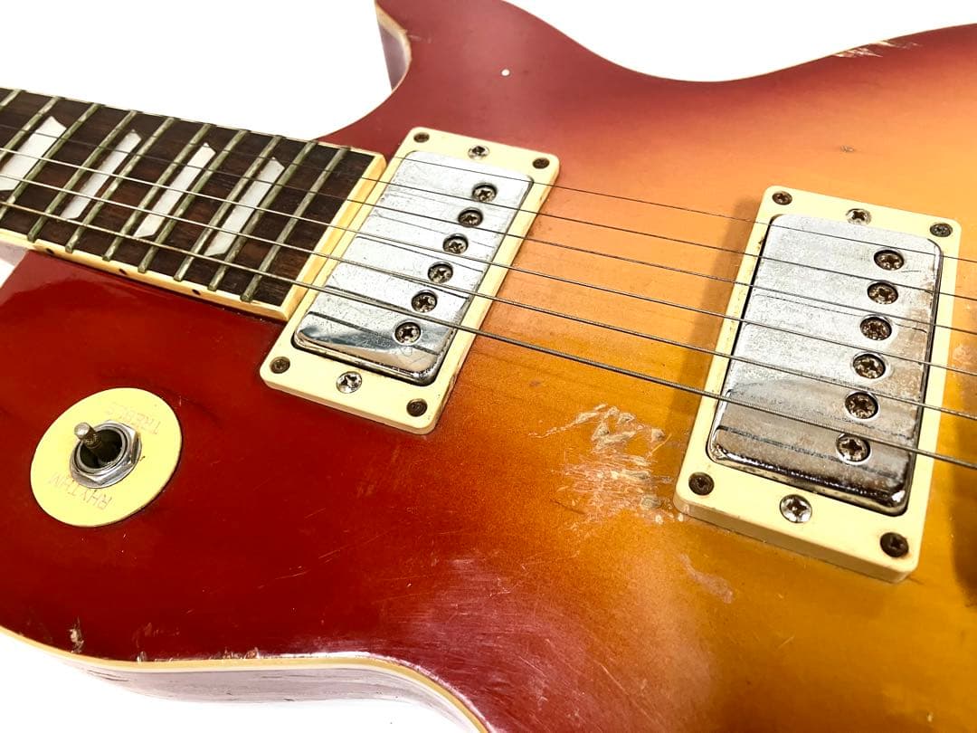 ◆HOLLY◆レスポール エレキギター 中古ビンテージ 音出し確認済