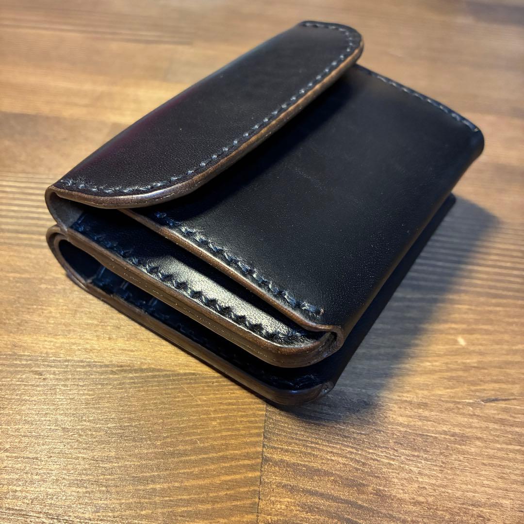 コンパクトウォレット　MARYAM社　ホースバット　茶芯