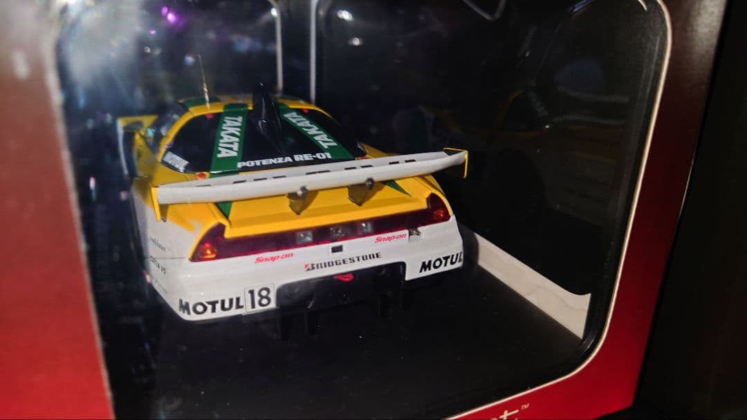 ミニカー autoart 1/18 HONDA NSX JGTC TAKATA #18