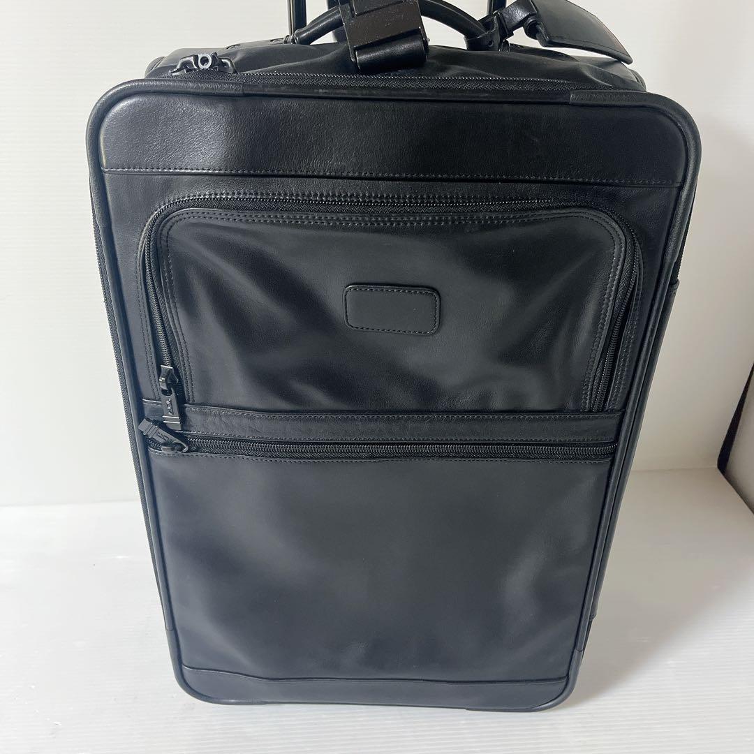 【美品】TUMI　9020D3 オールレザー キャリーバッグ 2-4泊