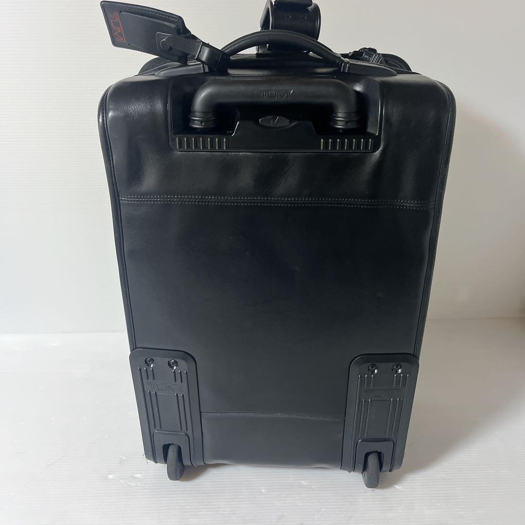 【美品】TUMI　9020D3 オールレザー キャリーバッグ 2-4泊