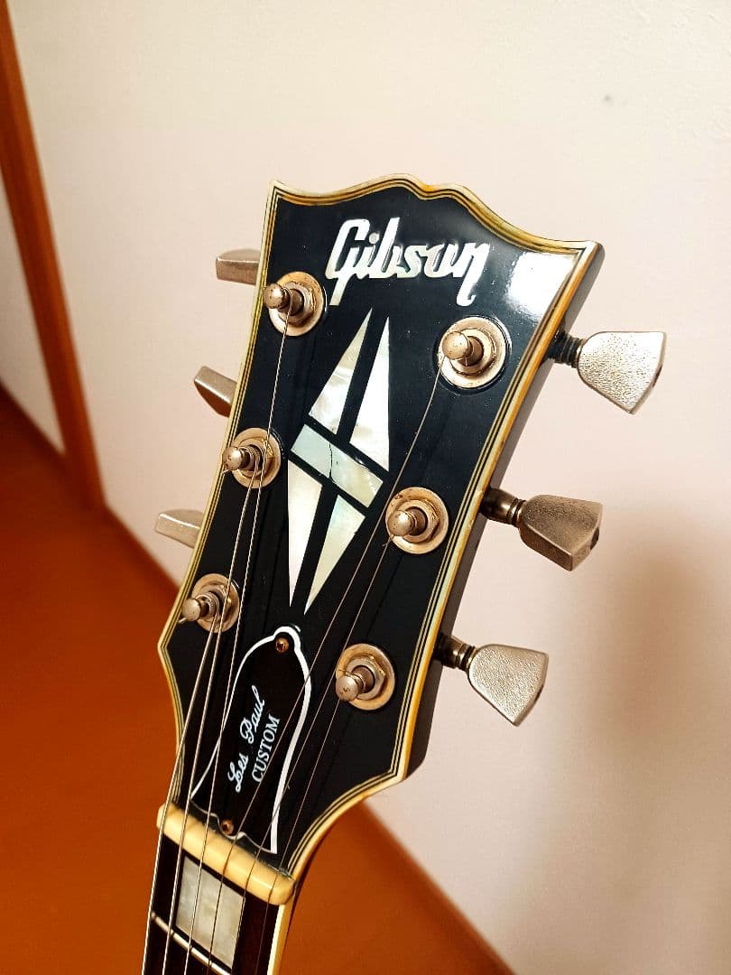 【更に】値下げ中　グレコ(Gibsonロゴ)　レスポールカスタム　ヴィンテージ