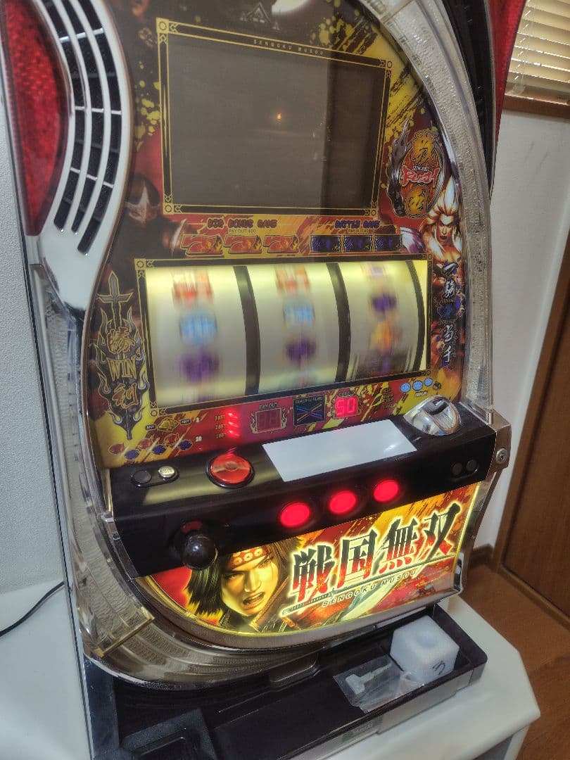 パチスロ　戦国無双　5号機　家庭用100V中古台