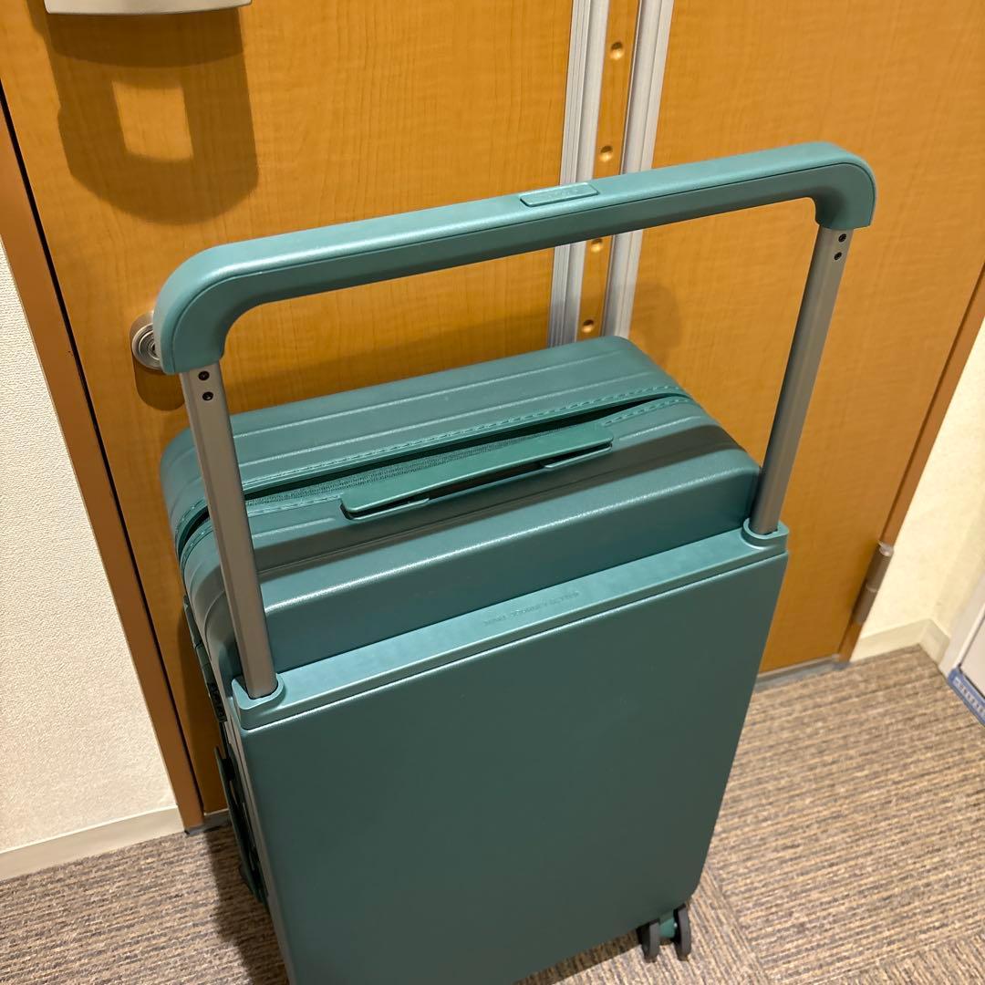 TUPLUS キャリーケース スーツケース　グリーン　Mサイズ　61L