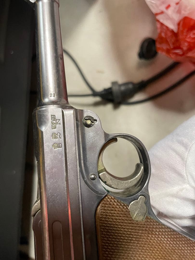 ノンシュガールガーMGC LUGER P-08 ルガー　モデルガン