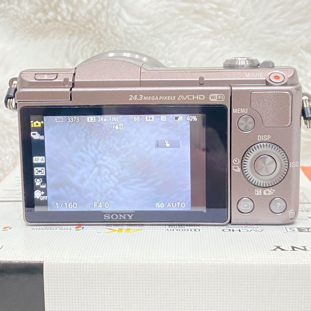 【美品】SONY α5100 ミラーレス一眼 シルバー 16-50mm 付属品有