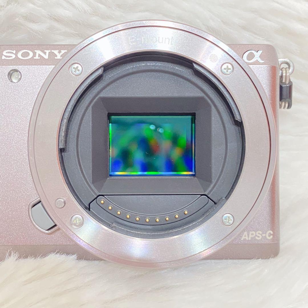 【美品】SONY α5100 ミラーレス一眼 シルバー 16-50mm 付属品有