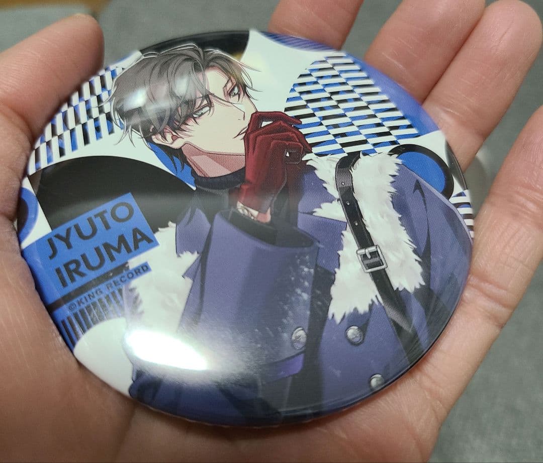 ヒプノシスマイク 入間銃兎 ew04 缶バッジ