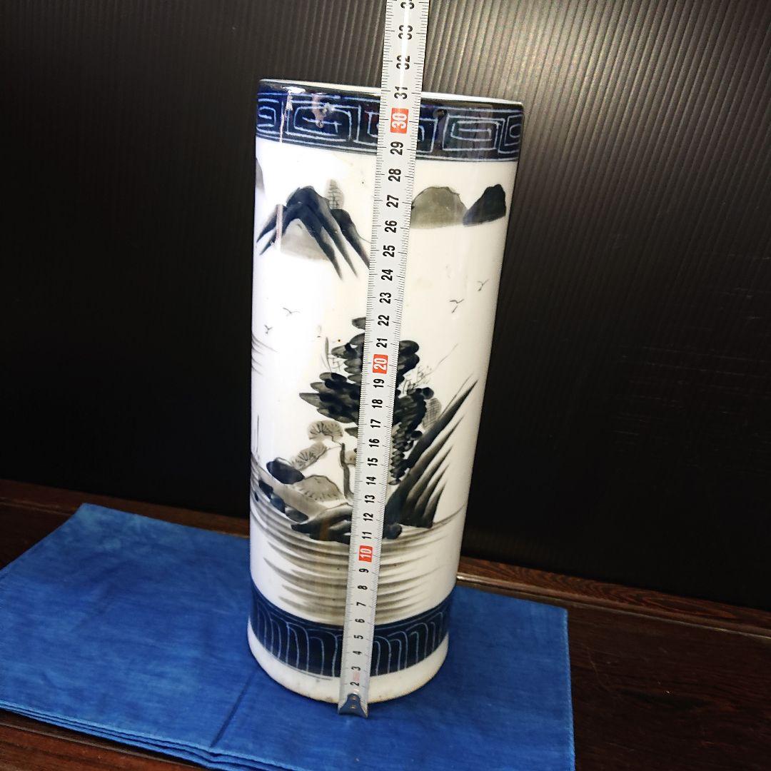 年代物、花瓶、山水画