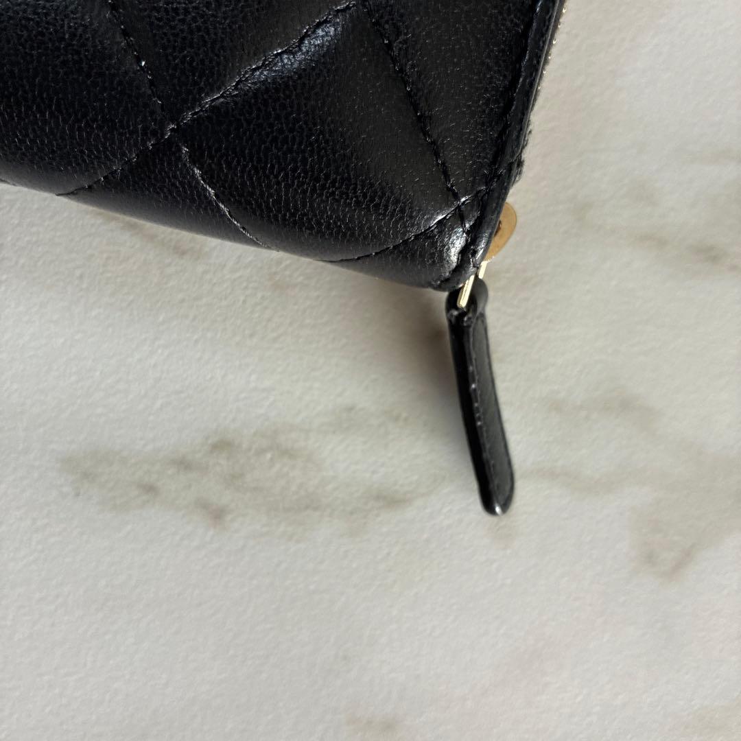 チ*エ様 美品　CHANEL シャネル　ミニミニマトラッセ　チェーンウォレット