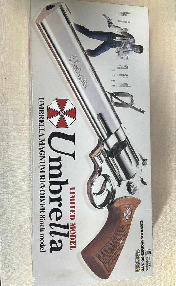 タナカ　バイオハザード0 アンブレラ　マグナム　8inch model 限定品