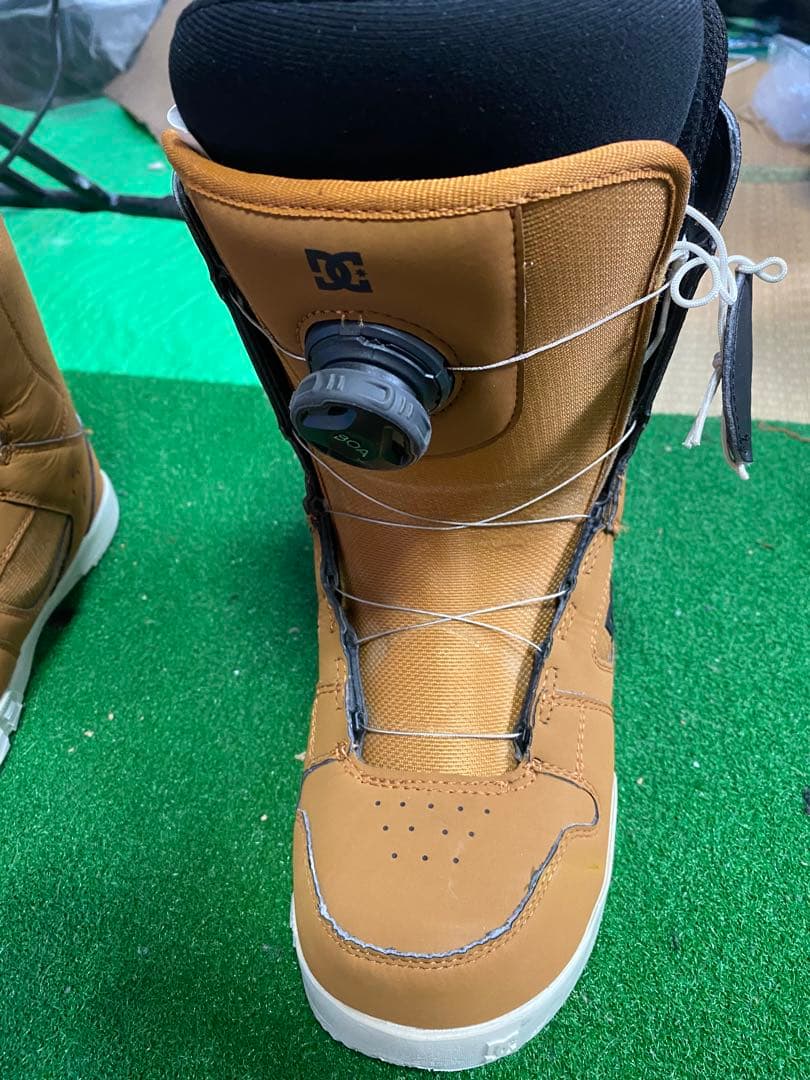 DC スノーボードブーツ BOAシステム ブラウン