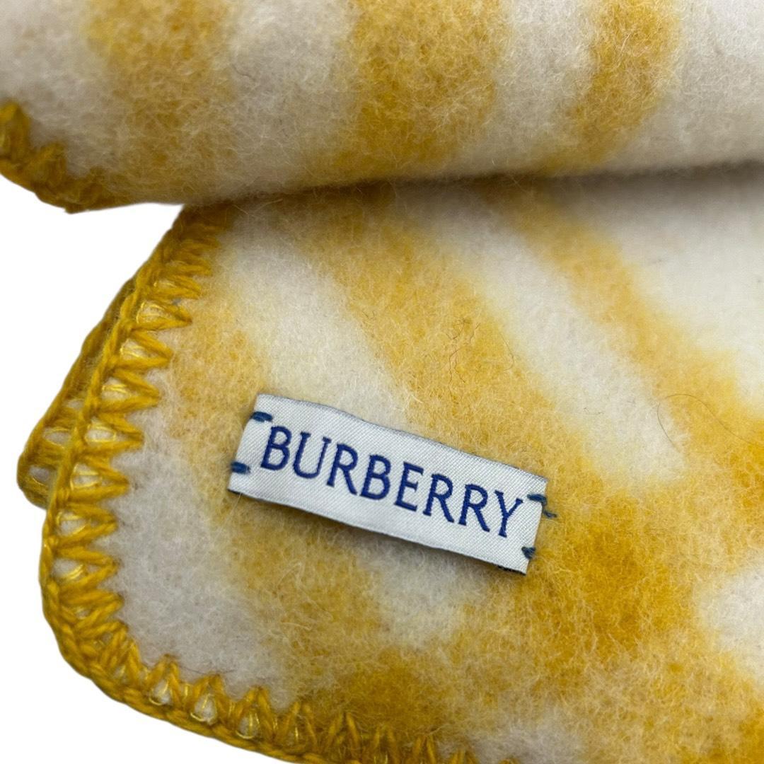 BURBERRY バーバリー 100％ウール スカーフ マフラー チェック