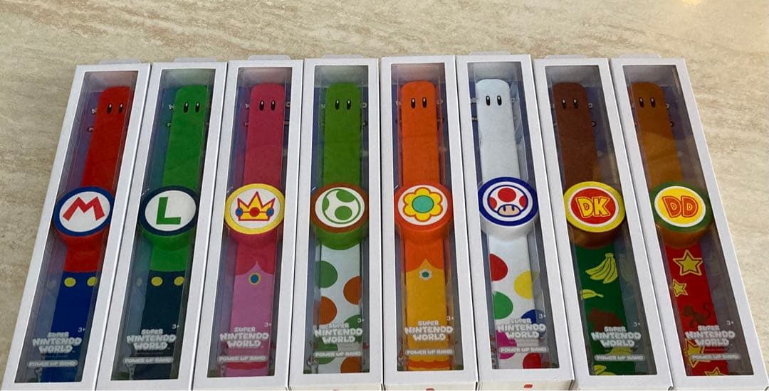 パワーアップバンド 新品3本　USJユニバ　スーパーニンテンドーワールド