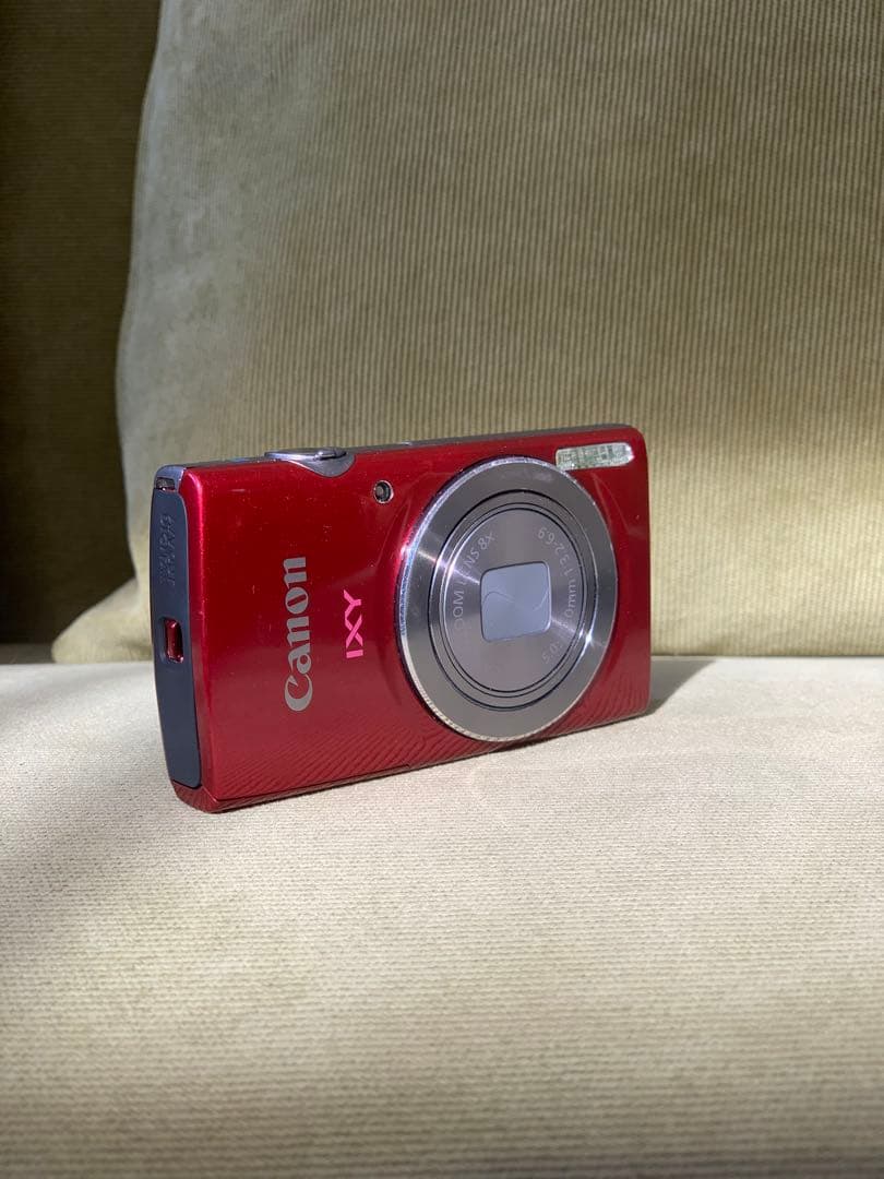 Canon IXY 120 PC2048 デジタルカメラ、レッド(良好な状態)